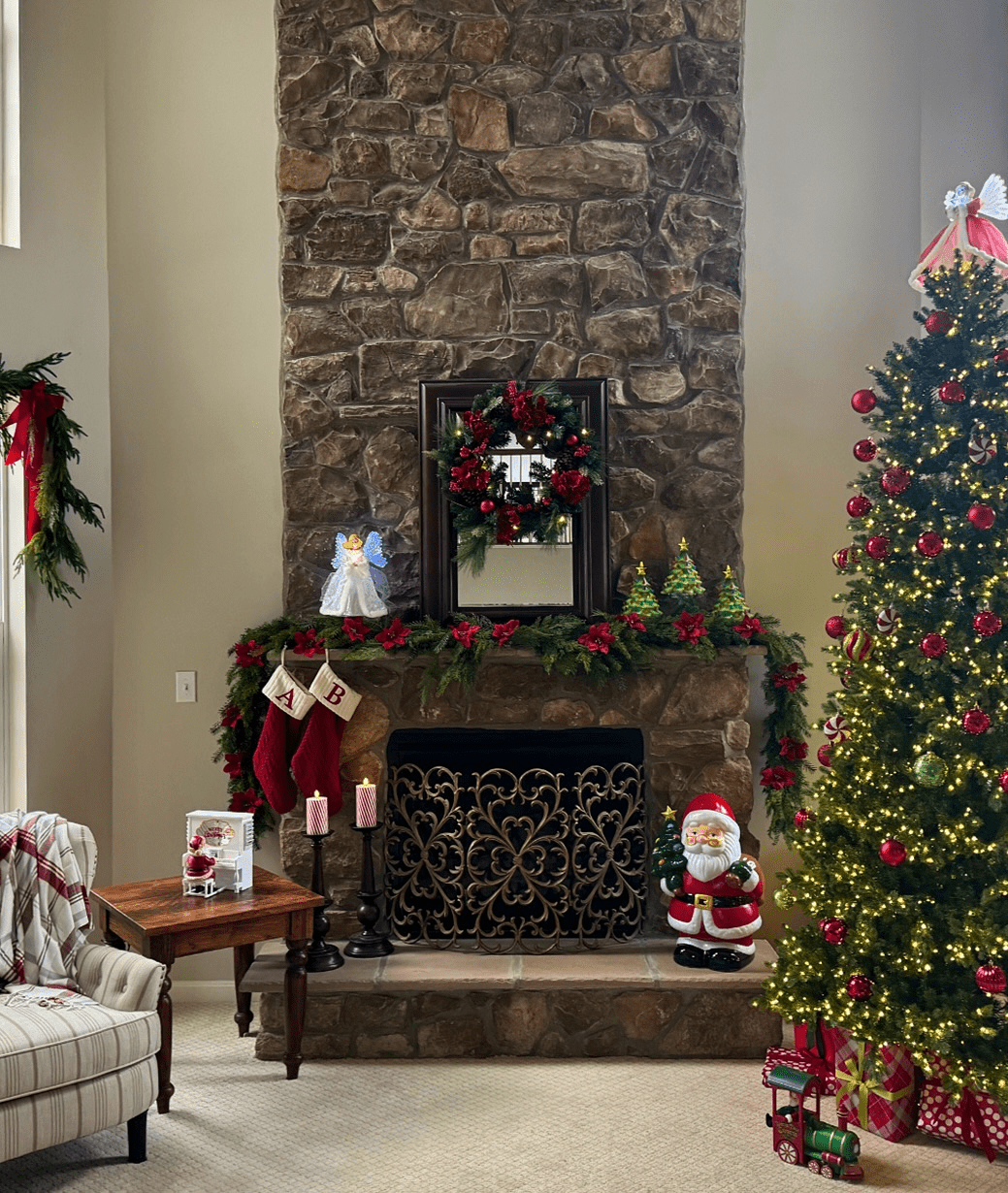 How to Style Your Mantel with Animated Christmas Décor - Mr. Christmas