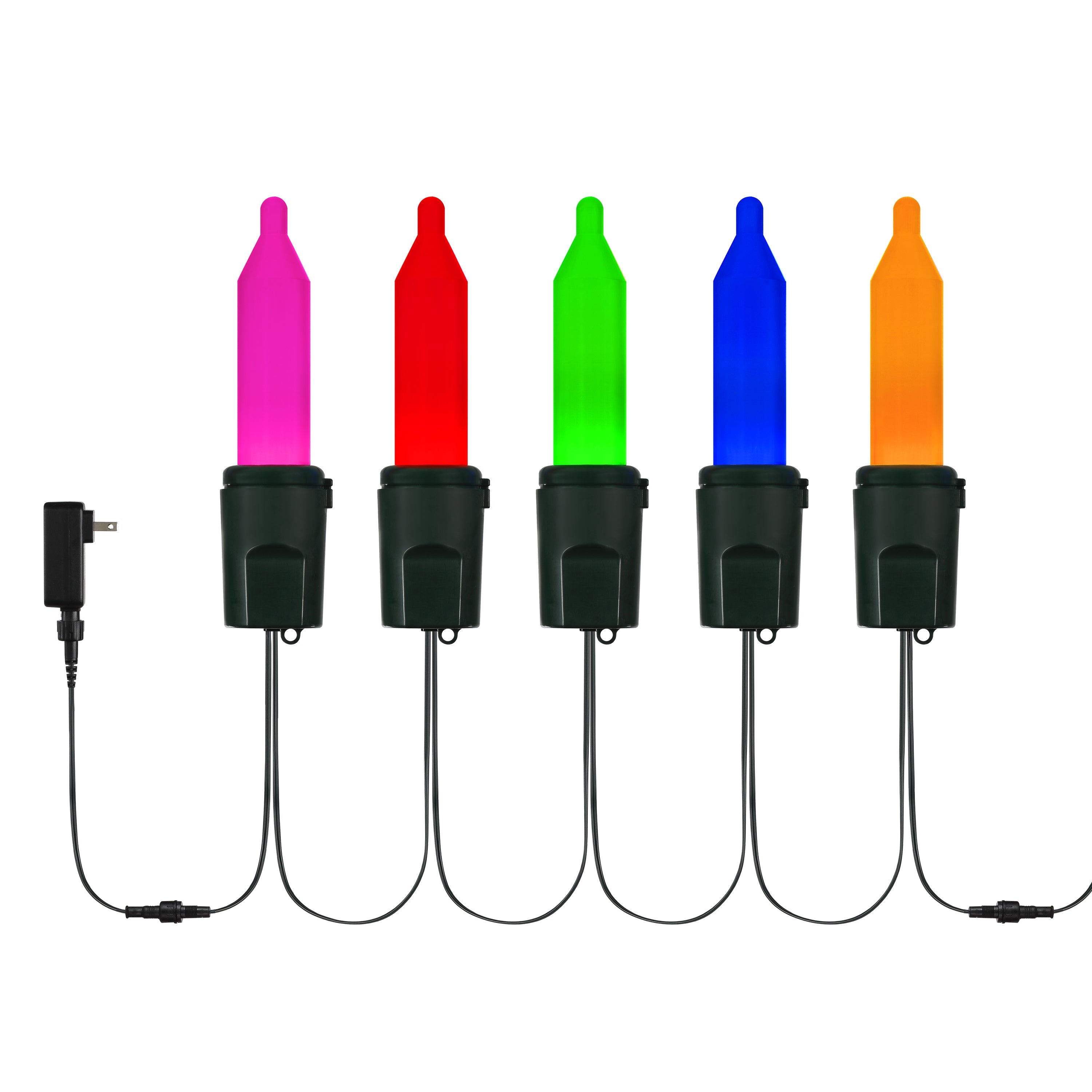 10 ft. Oversized Jumbo Multi-Color Light Strand - Mr. Christmas