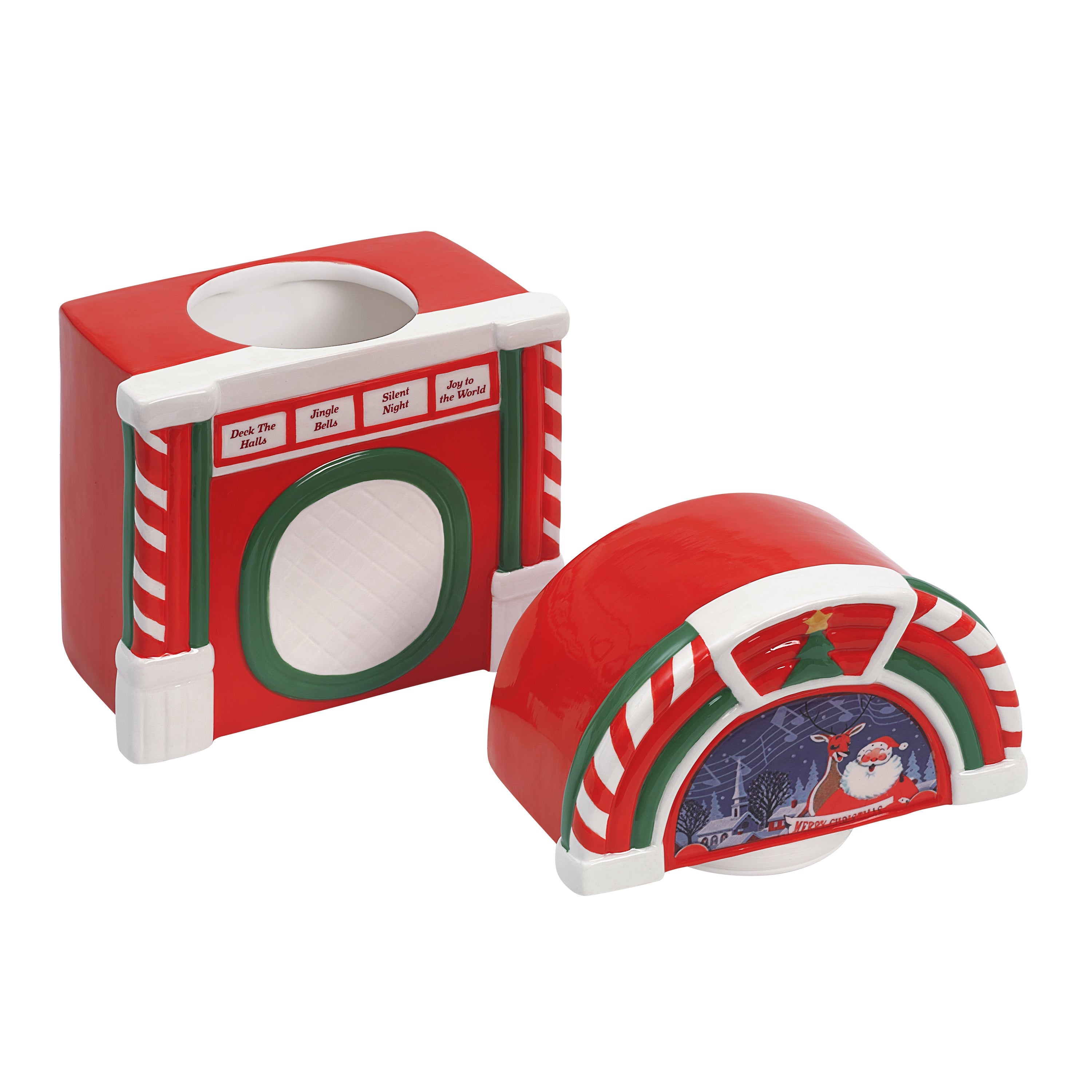 12 in. Jukebox Cookie Jar - Mr. Christmas
