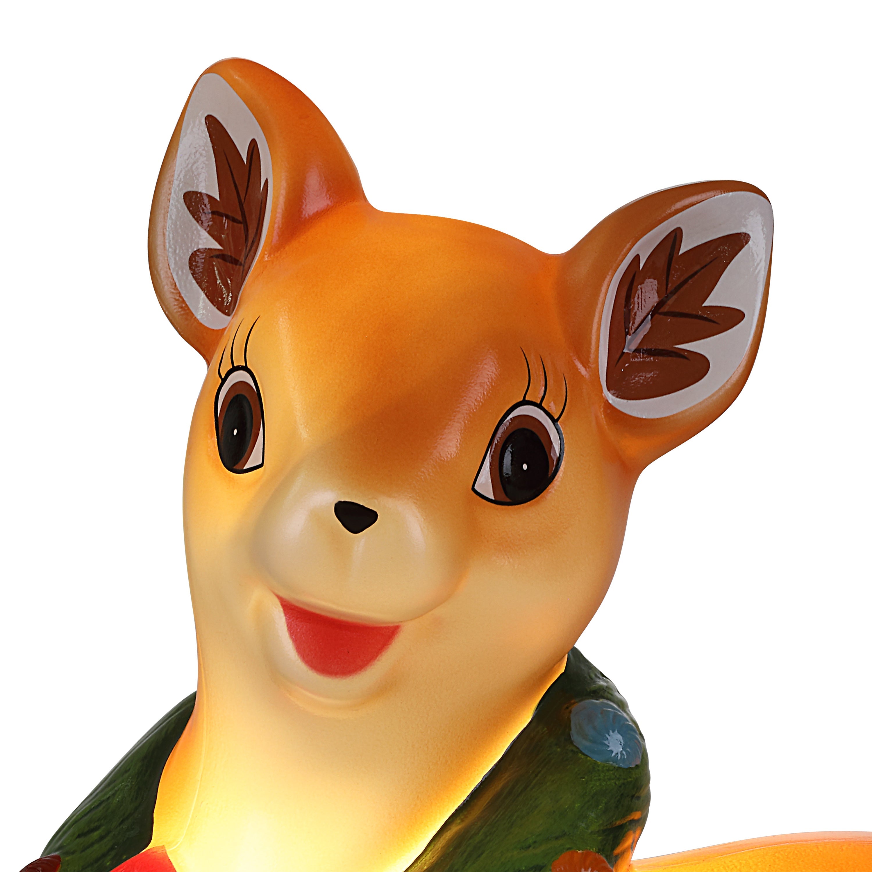12 in. Nostalgic Lit Blow Mold Figure - Reindeer - Mr. Christmas