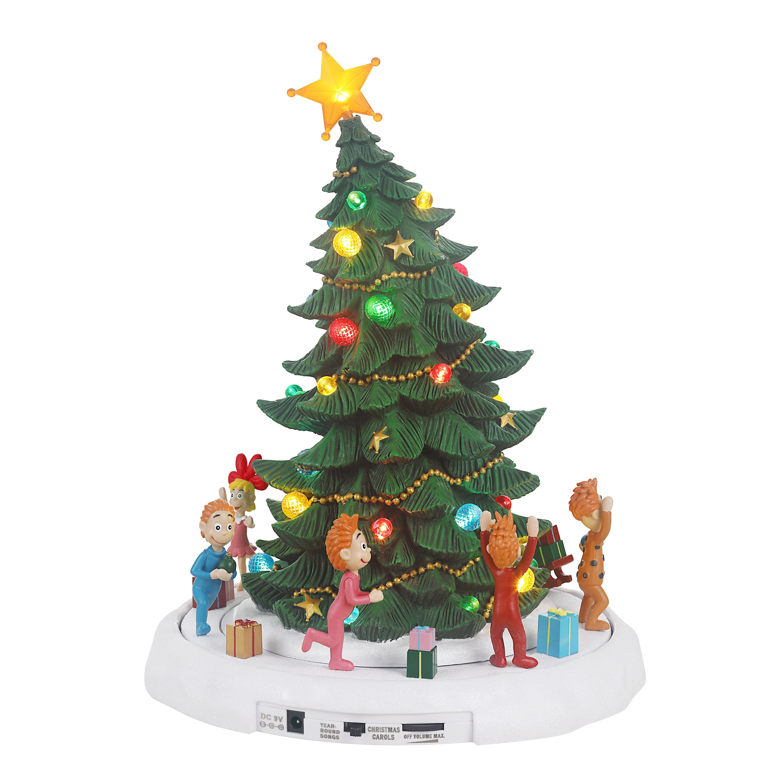 13 in. Animated Grinch Tree - Mr. Christmas