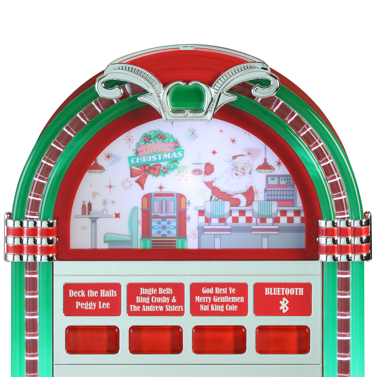 14 in. Jukebox with Bluetooth - Mr. Christmas