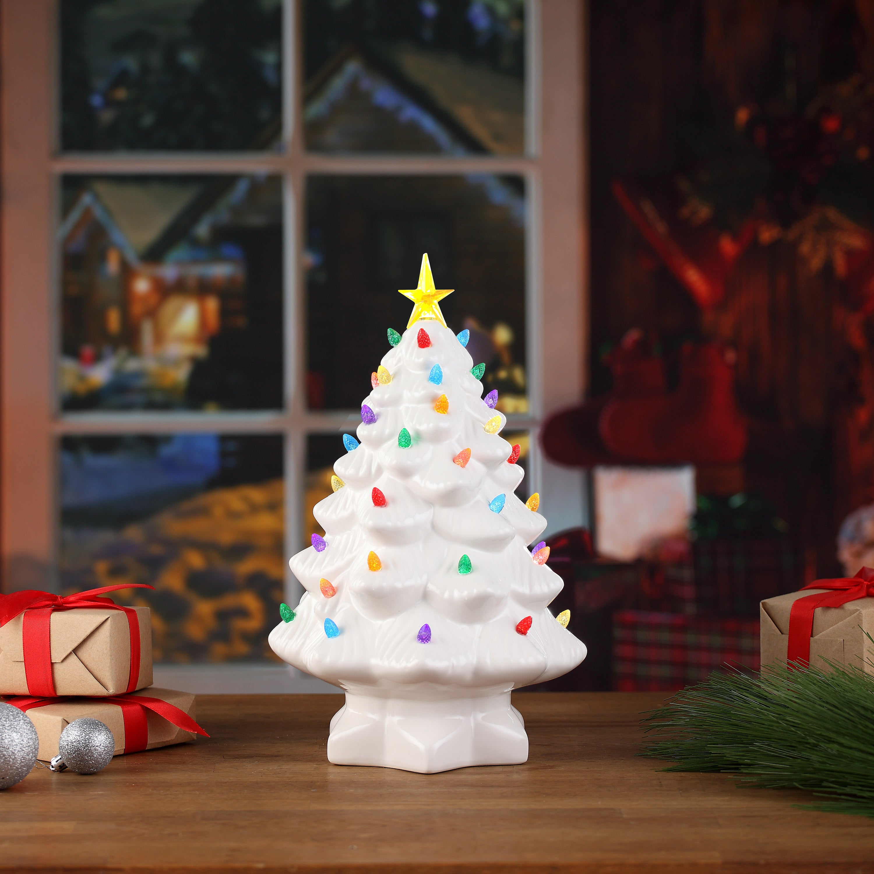 14 in. Nostalgic Ceramic Tree