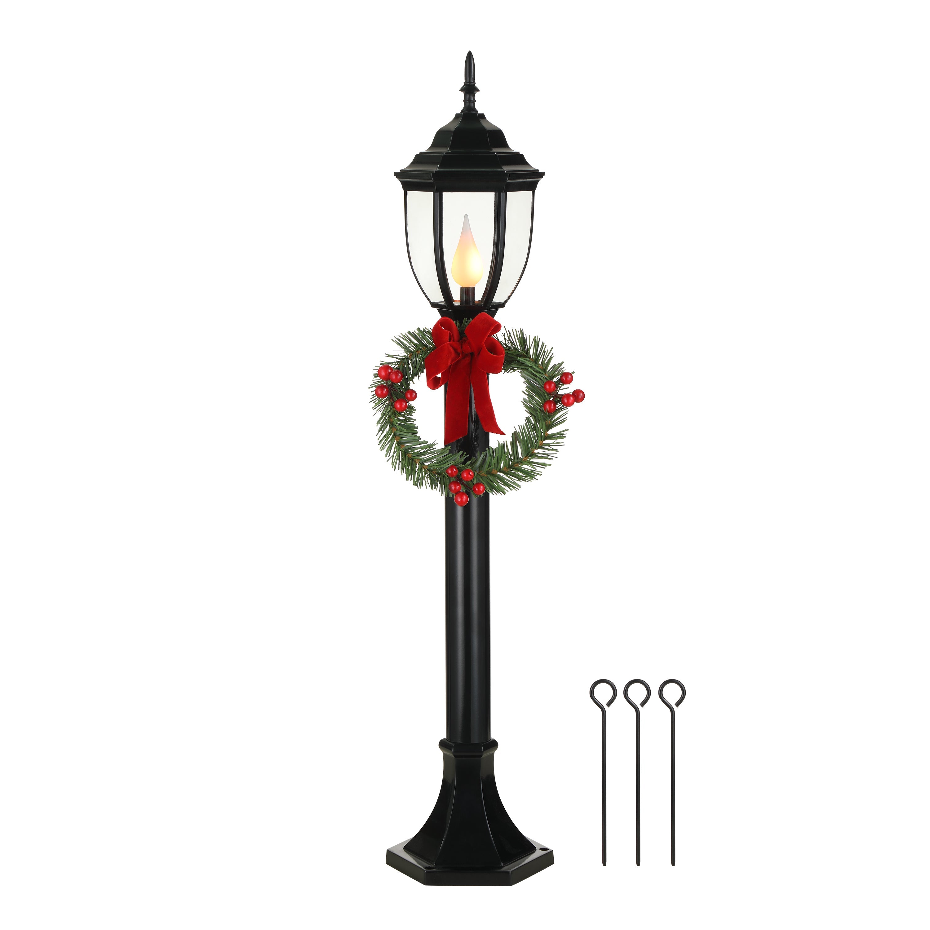 35" Decorative Lamp Post - Mr. Christmas