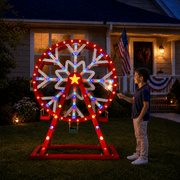 5.5 ft. Outdoor Animated Ferris Wheel - Mr. Christmas
