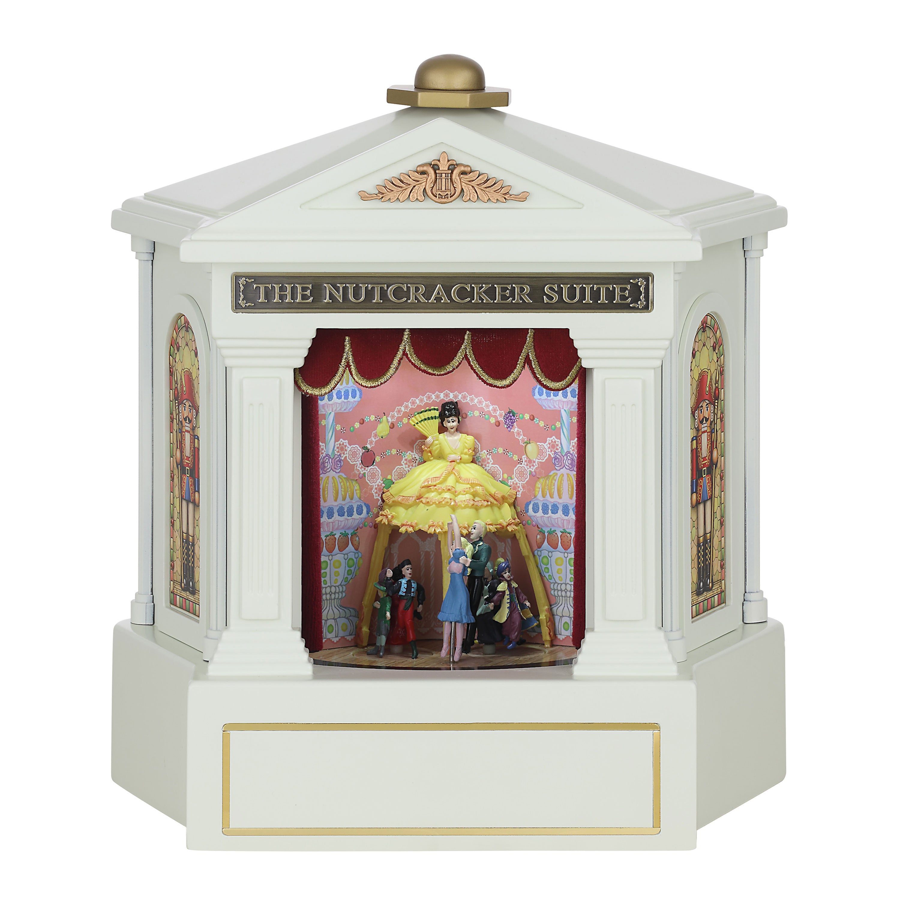 12 in. Animated Nutcracker Suite - Ivory