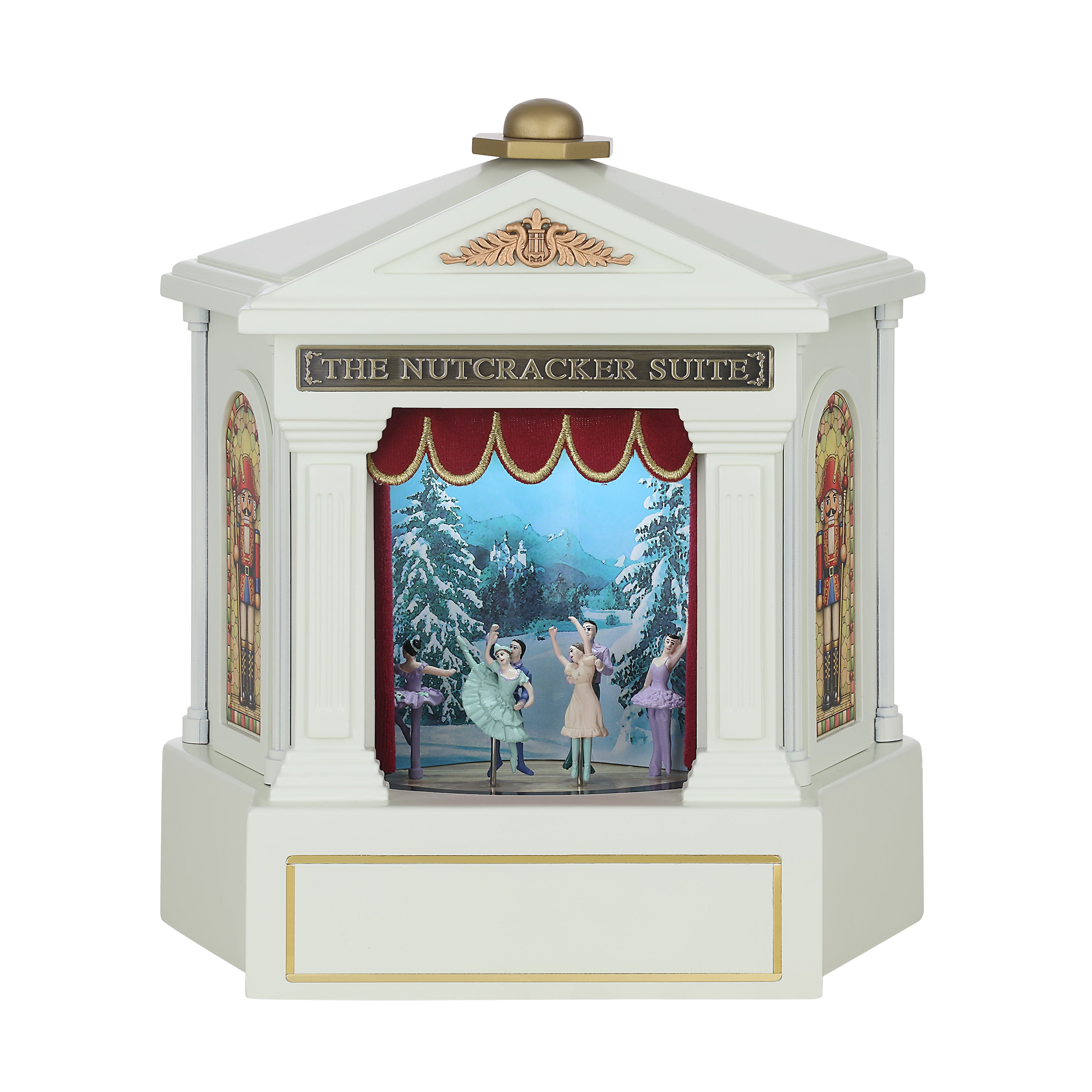 12 in. Animated Nutcracker Suite - Ivory