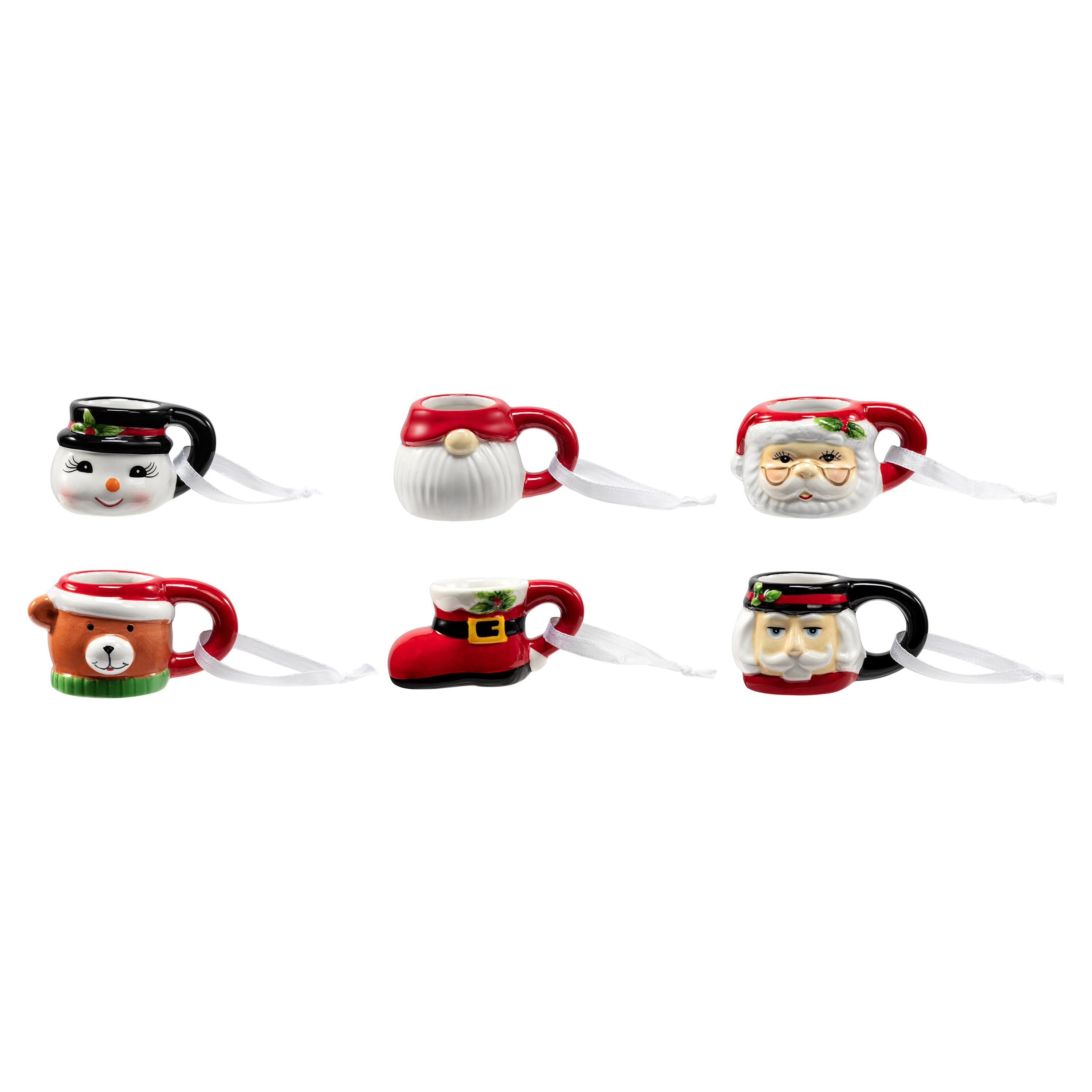 Mini Mug Ornament Assortment - Mr. Christmas