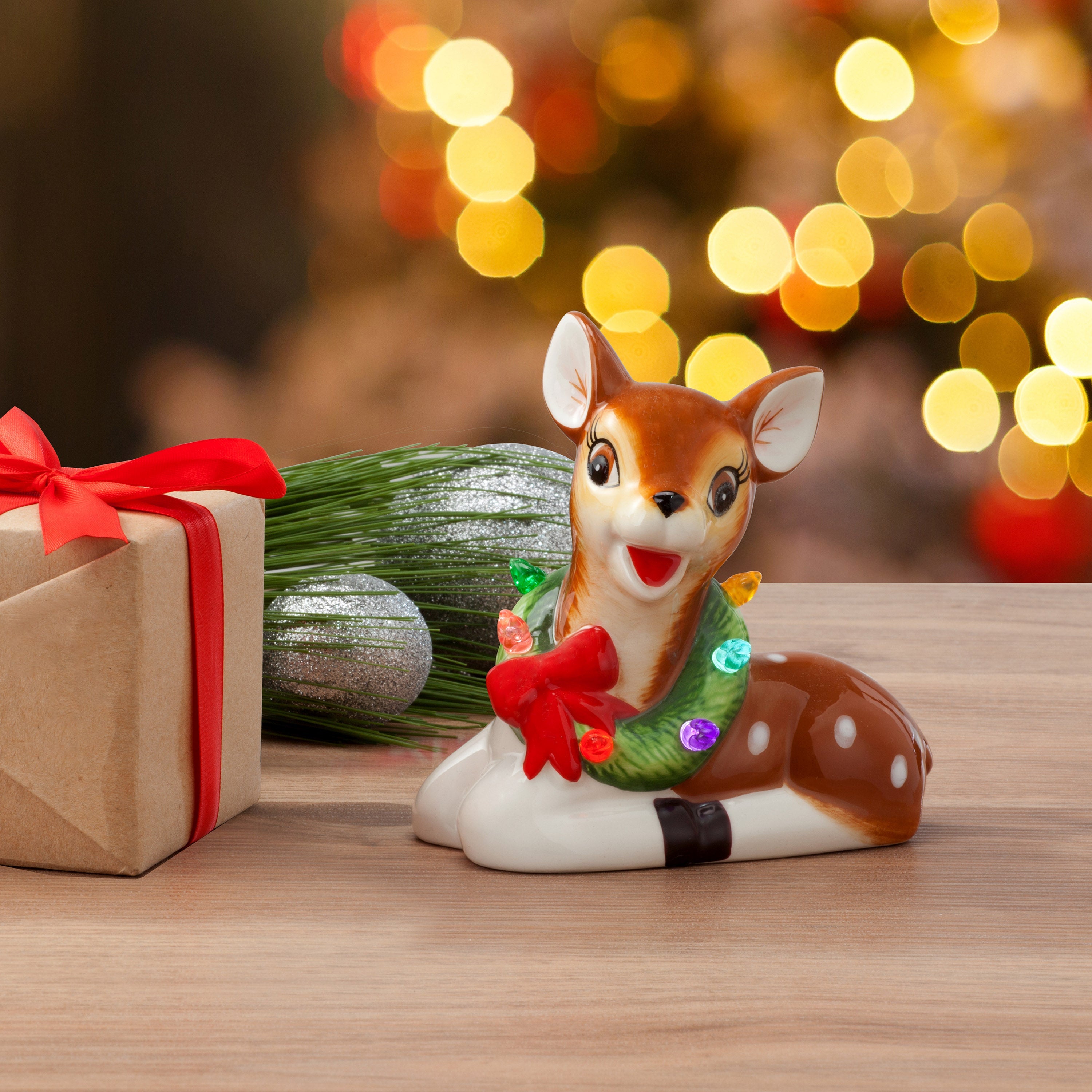 Nostalgic Ceramic Ornament - Reindeer - Mr. Christmas