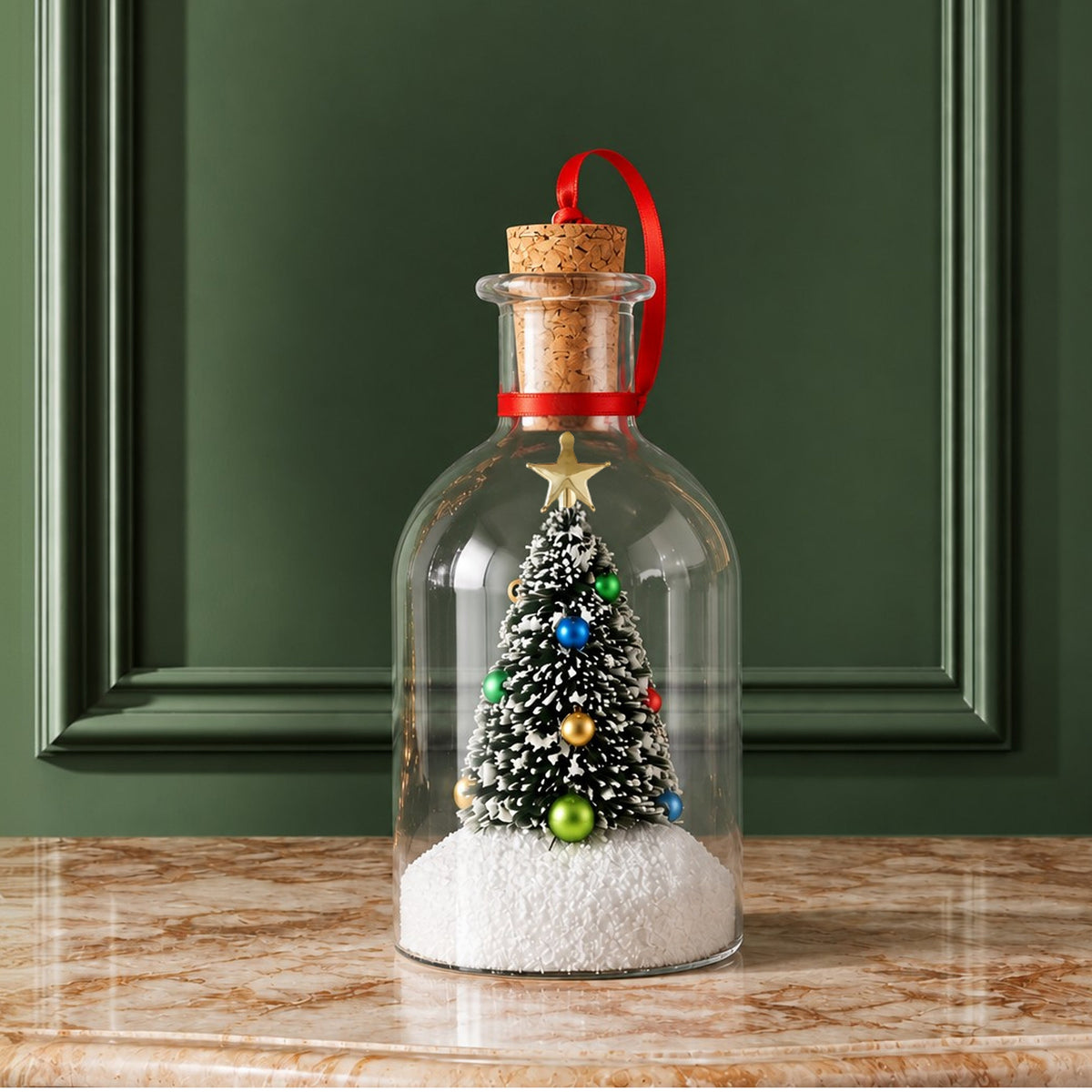 Personalized 5 in. Recordable Message in a Bottle - Mr. Christmas