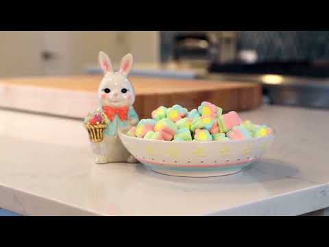 Load video: Mr. Cottontail Ceramic Bunny Candy Dish