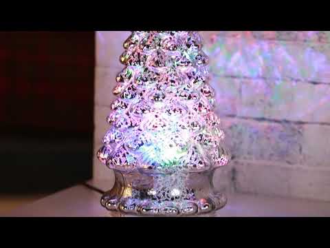 16" Mercury Glass Kaleidoscope Tree Video
