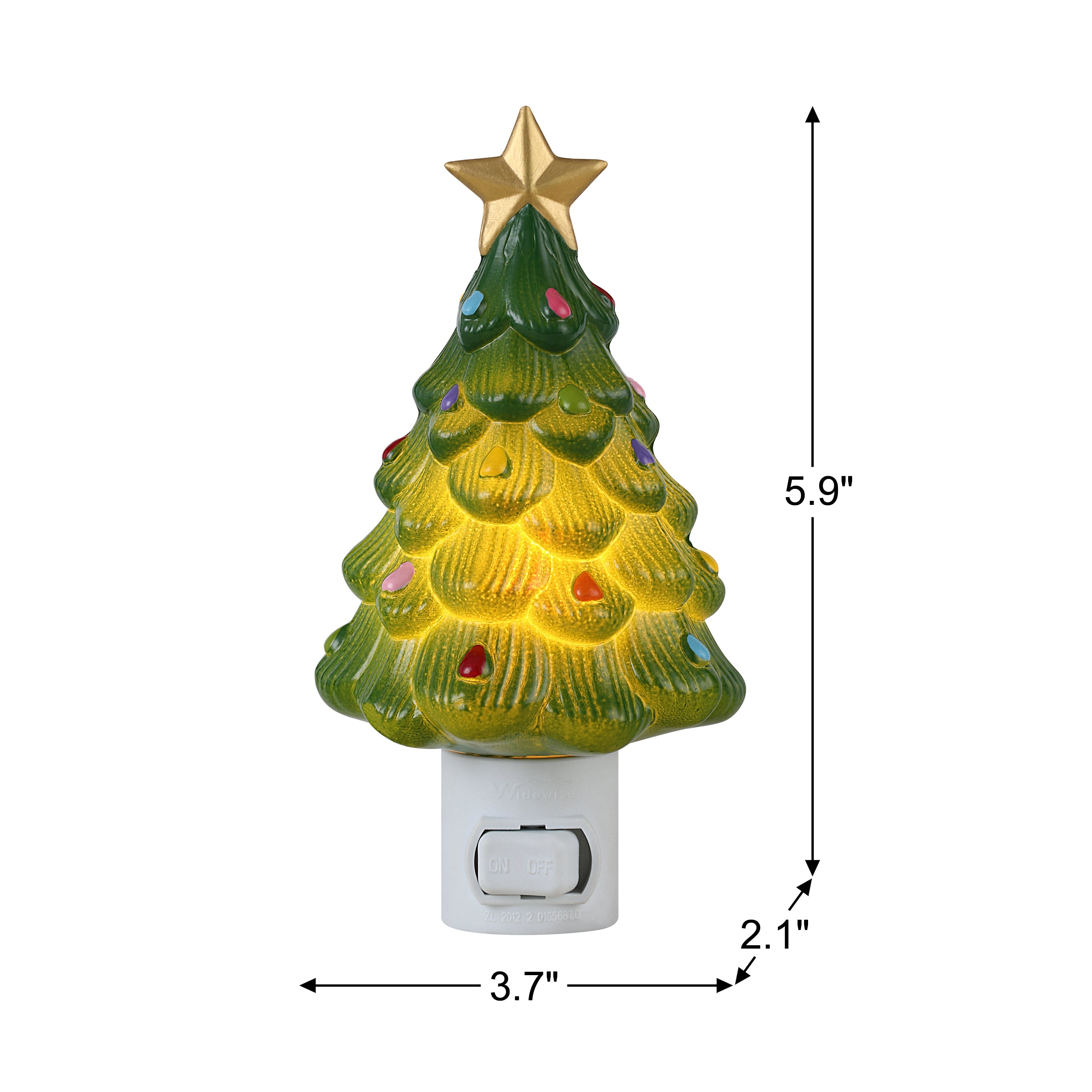 Shatterproof Night Light - Tree - Mr. Christmas
