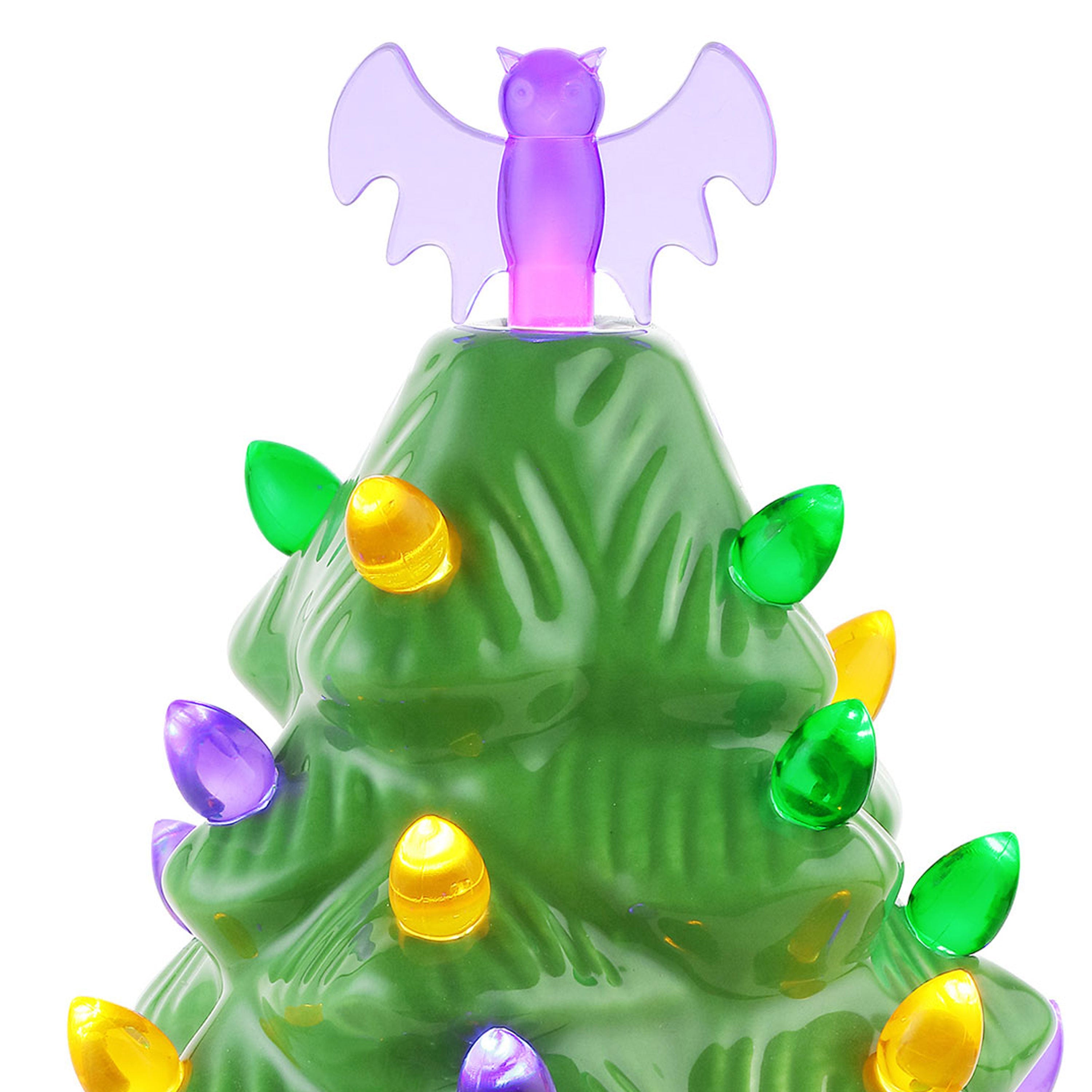 12" Halloween Tree - Green - Mr. Christmas