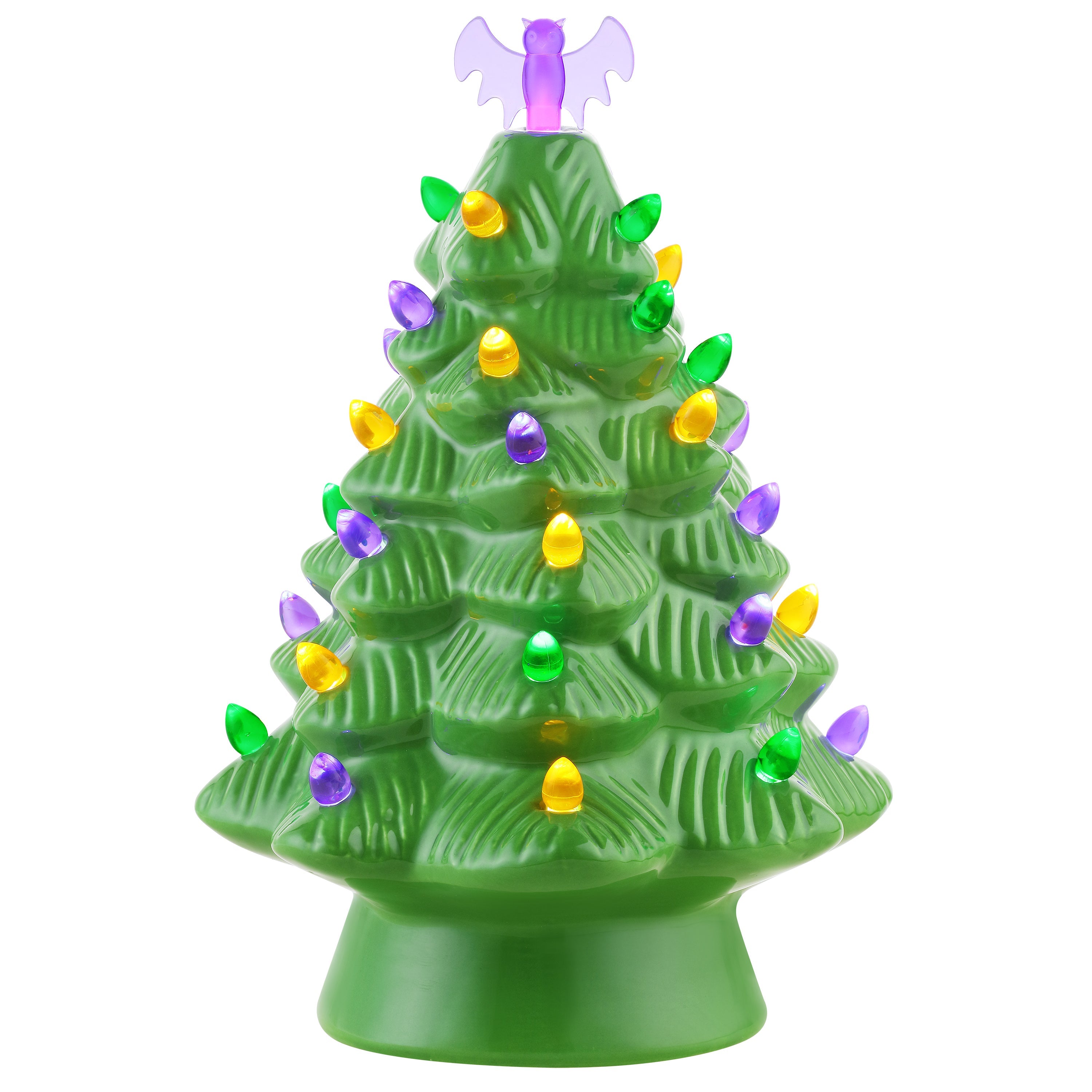 12" Halloween Tree - Green - Mr. Christmas