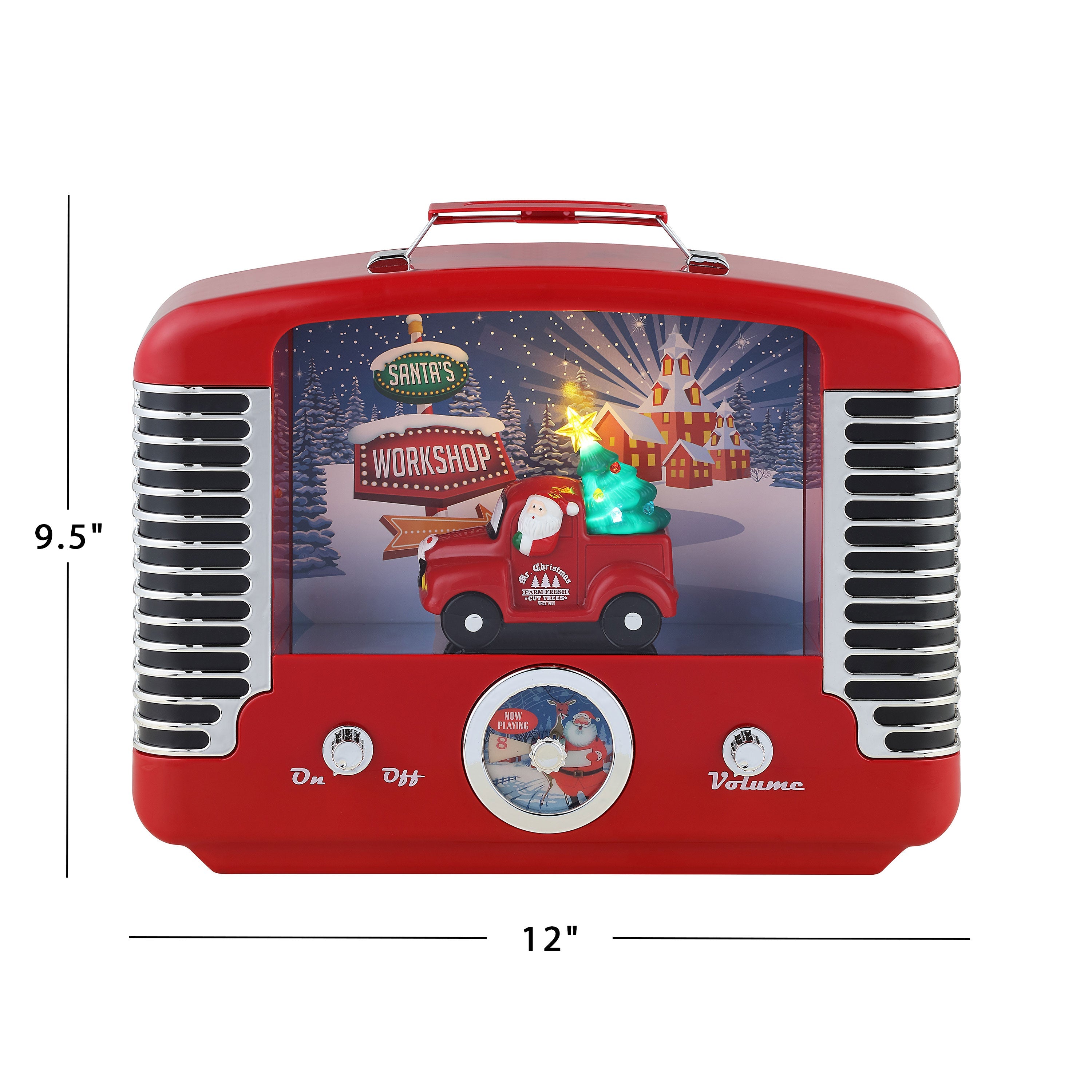 12" Nostalgic Truck Radio - Mr. Christmas