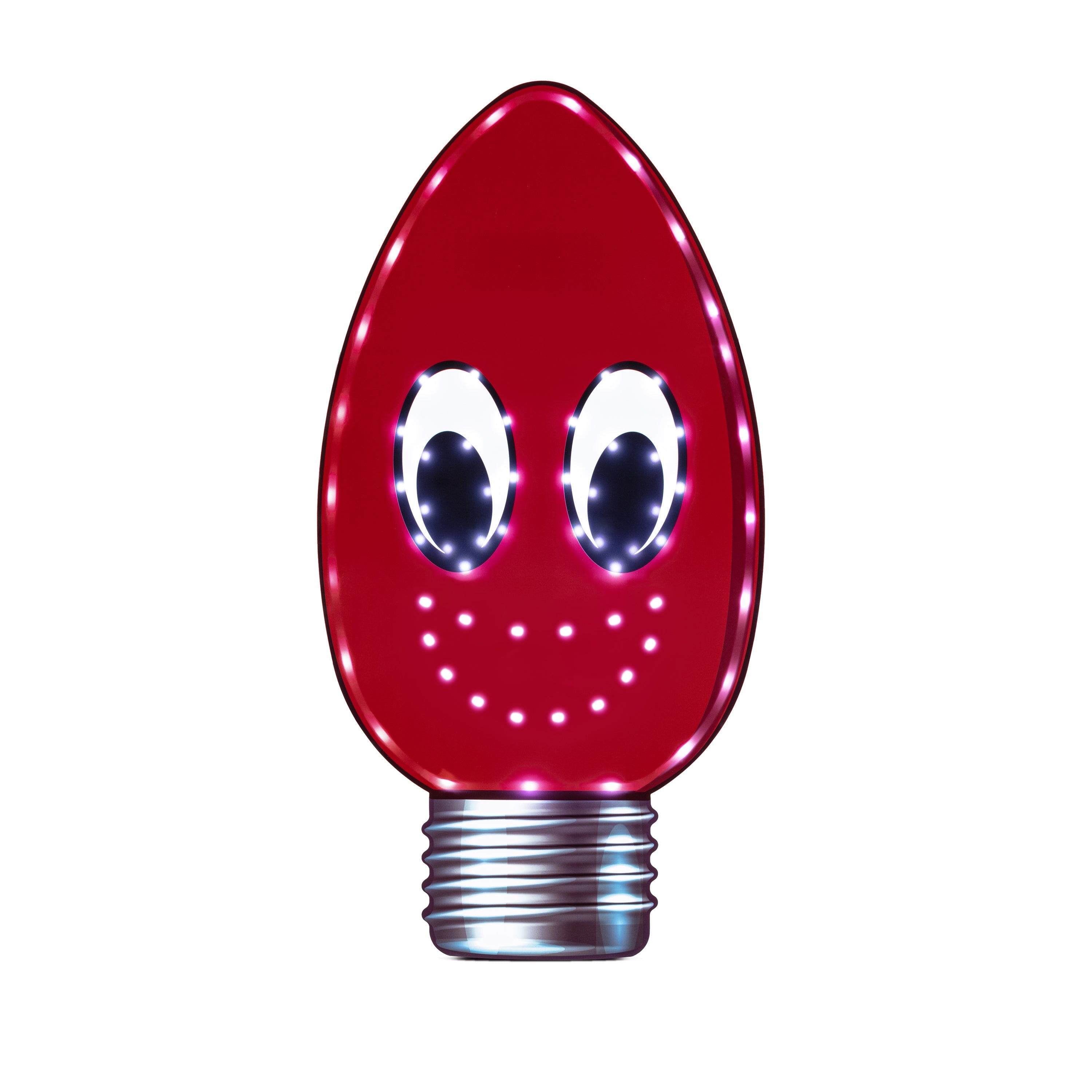 red light bulb