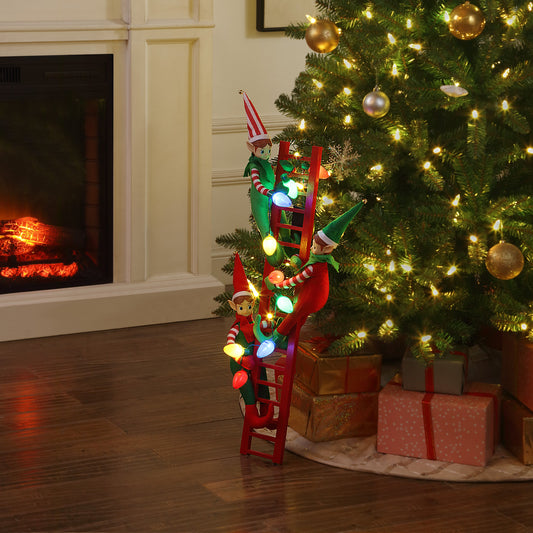 27.5" LED Elves Tree Trimmer - Mr. Christmas