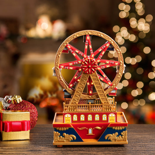 5.75" Animated & Musical Ferris Wheel - Mr. Christmas