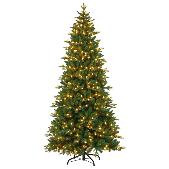 6.5' Green LED 55-Function Tree with Alexa - Mr. Christmas