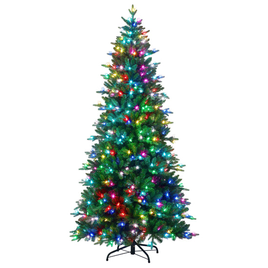 7.5' Green LED 55-Function Tree with Alexa - Mr. Christmas