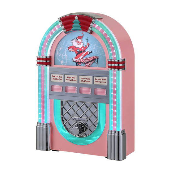 9" Retro Jukebox - Pink - Mr. Christmas