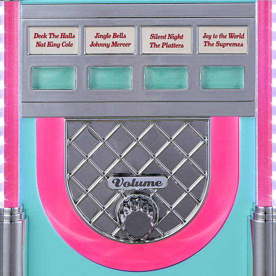 9" Retro Jukebox - Teal - Mr. Christmas