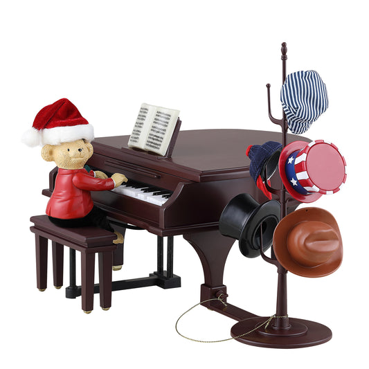 90th Anniversary Collection - Animated & Musical Teddy Takes Requests - Mr. Christmas