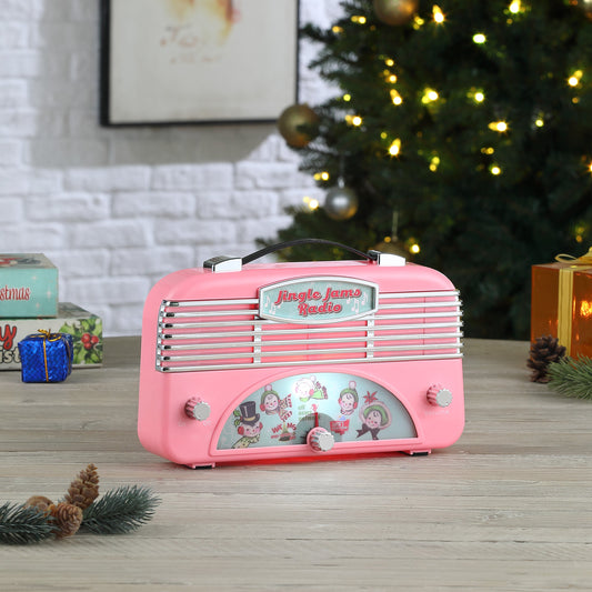 Retro Jingle Jams Radio - Pink - Mr. Christmas