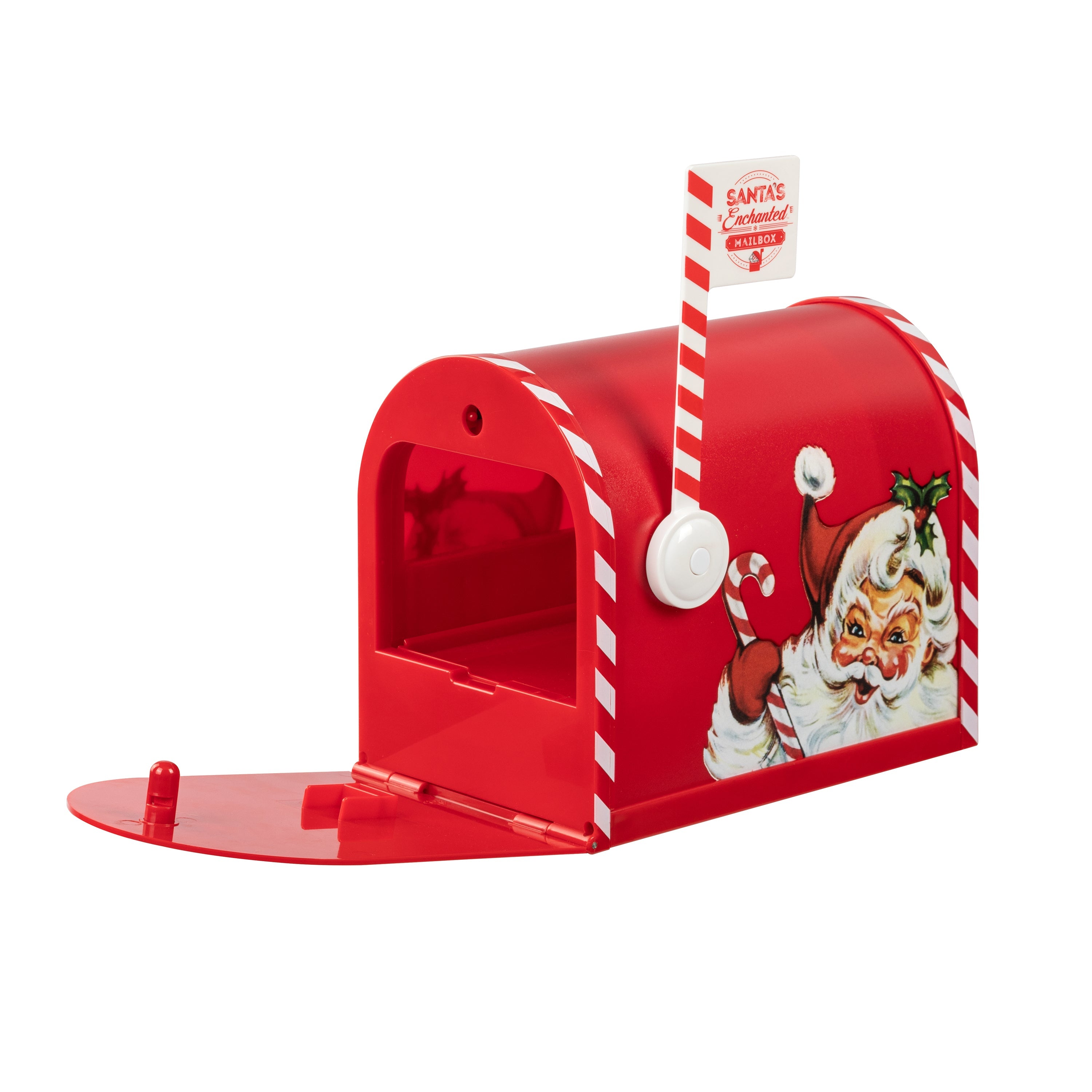 10 in. Santa's Enchanted Mailbox - Mr. Christmas