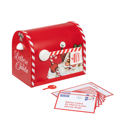 10 in. Santa's Enchanted Mailbox - Mr. Christmas