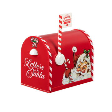 10 in. Santa's Enchanted Mailbox - Mr. Christmas