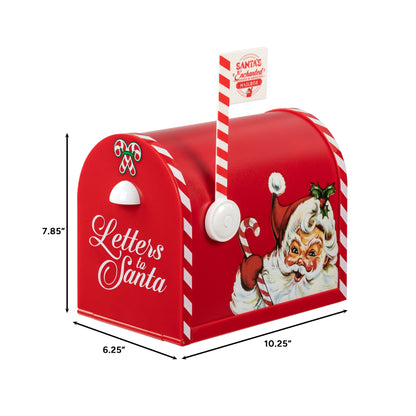 10 in. Santa's Enchanted Mailbox - Mr. Christmas