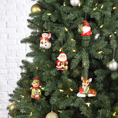 Nostalgic Ceramic Ornament -  Snowman