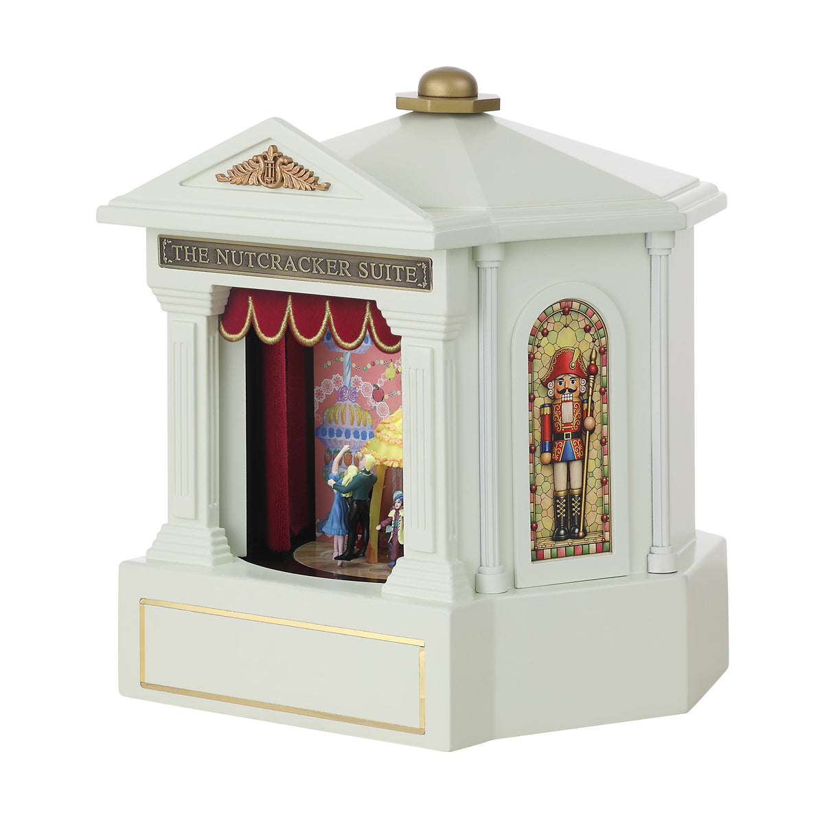 12 in. Animated Nutcracker Suite - Ivory - Mr. Christmas