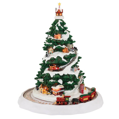 12 in. Animated Winter Wonderland Christmas Eve Express - Mr. Christmas