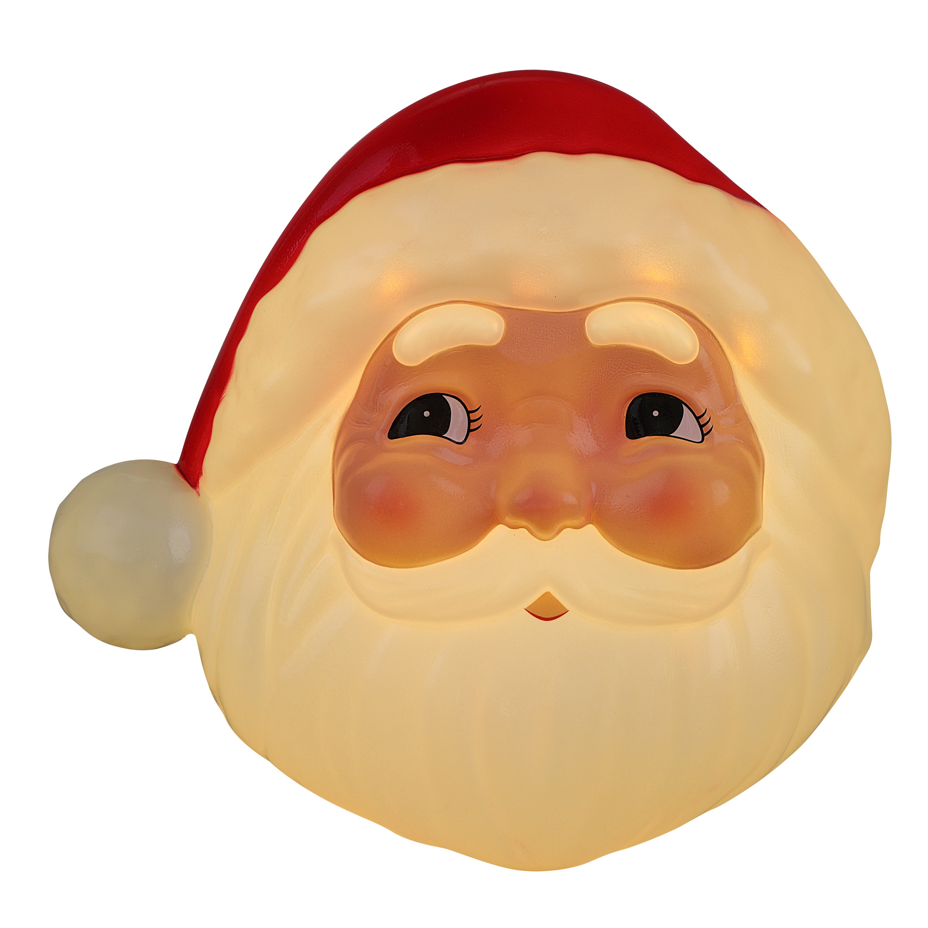 Blow mold Santa outlet face