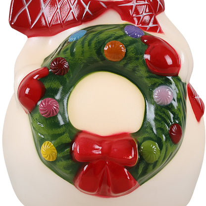 12 in. Nostalgic Lit Blow Mold Figure - Snowman