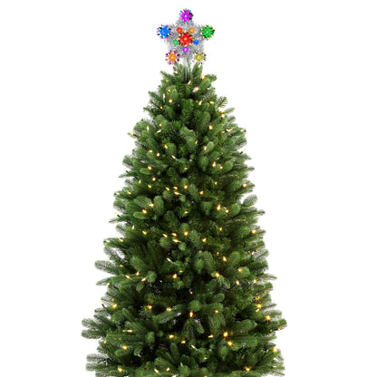 11 in. Tinsel Star Tree Topper