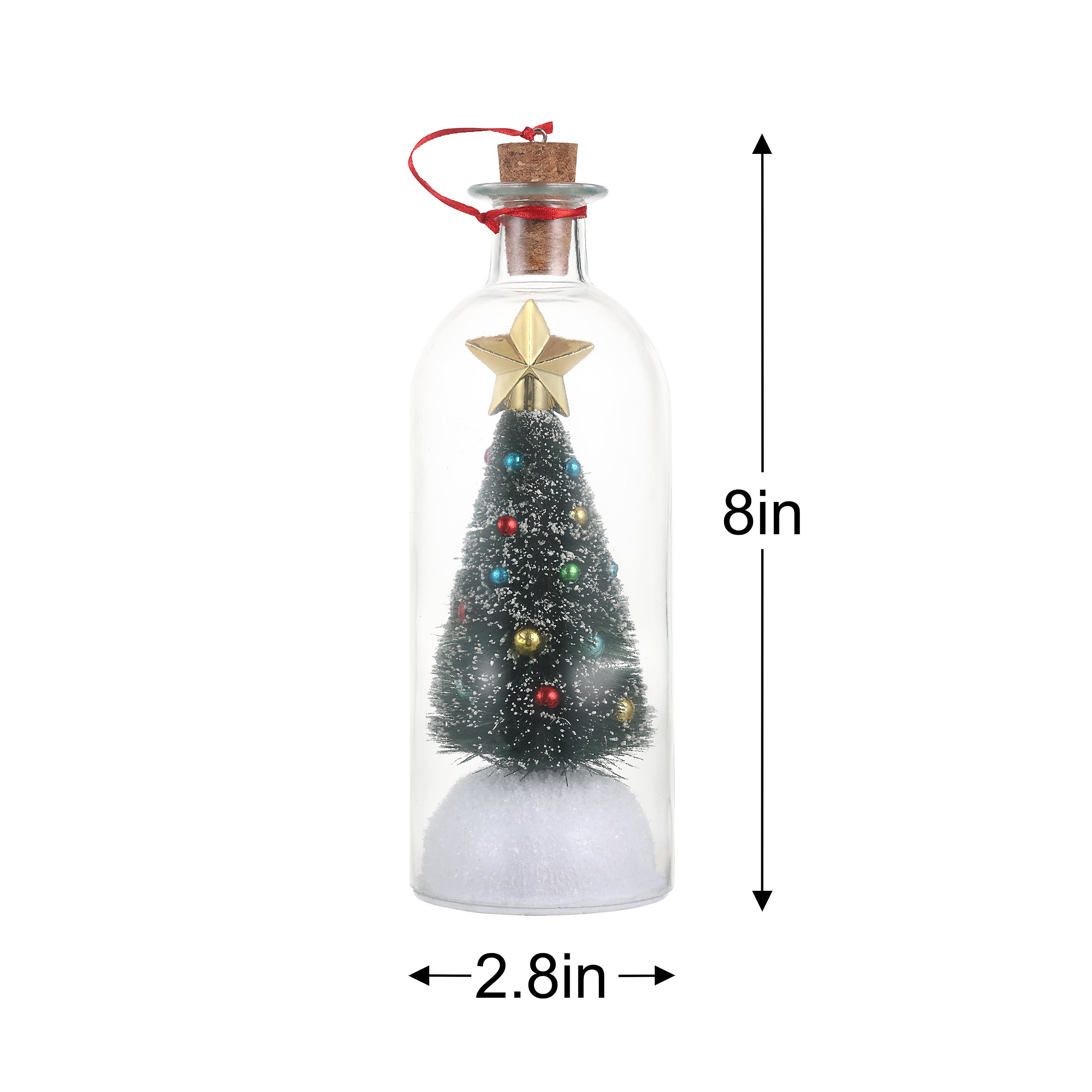 Personalized 8 in. Recordable Message in a Bottle