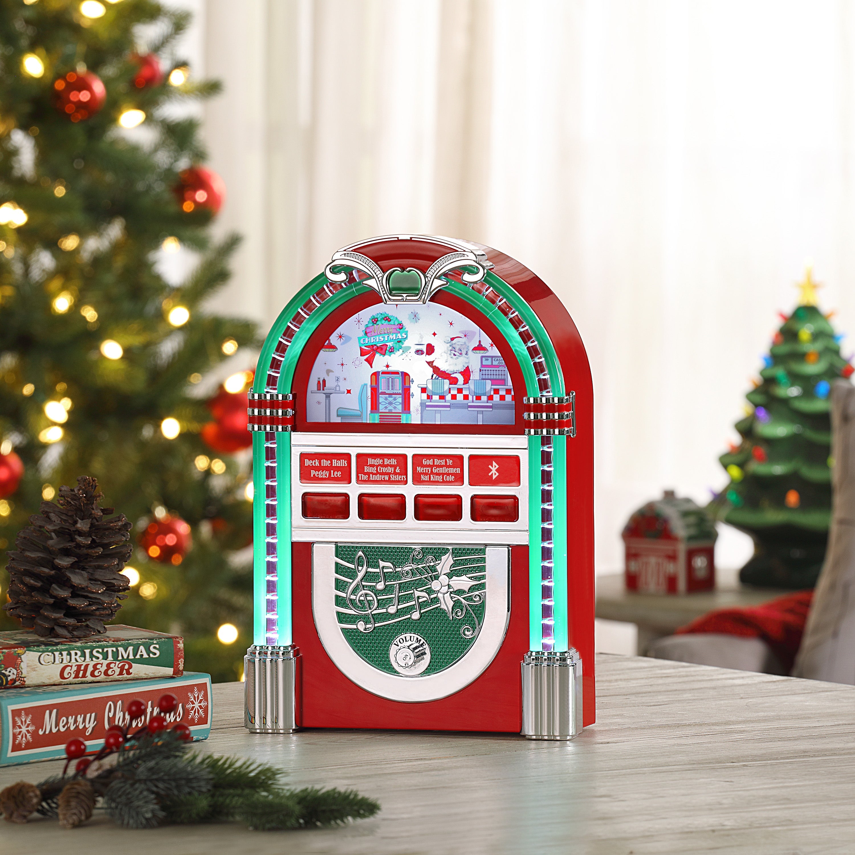 14 in. Bluetooth Jukebox - Mr. Christmas