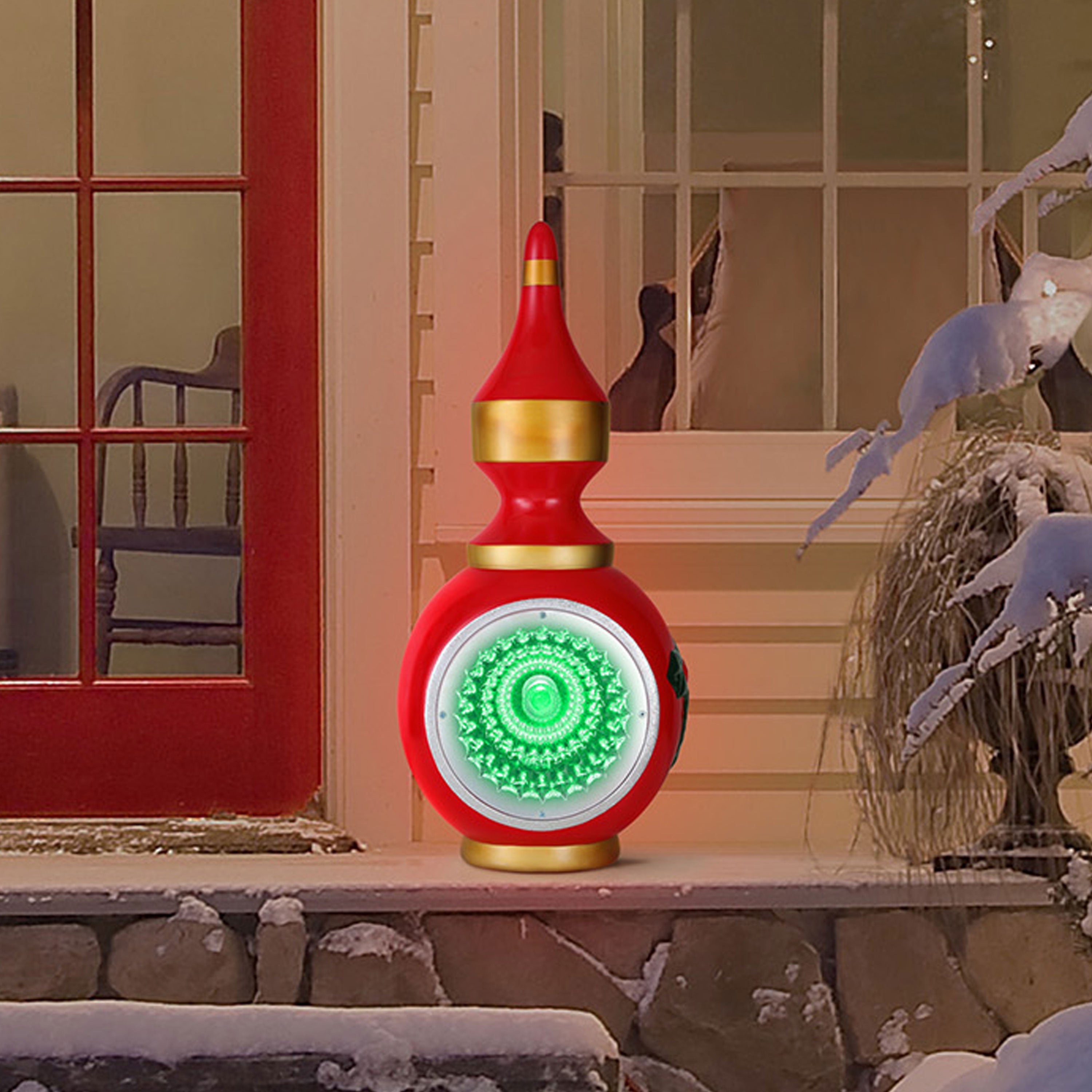 28 in. Blow Mold Reflector Ornament