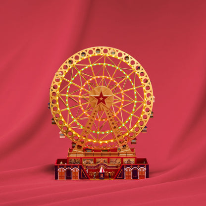 15 in. Animated World's Fair Grand Ferris Wheel - Mr. Christmas