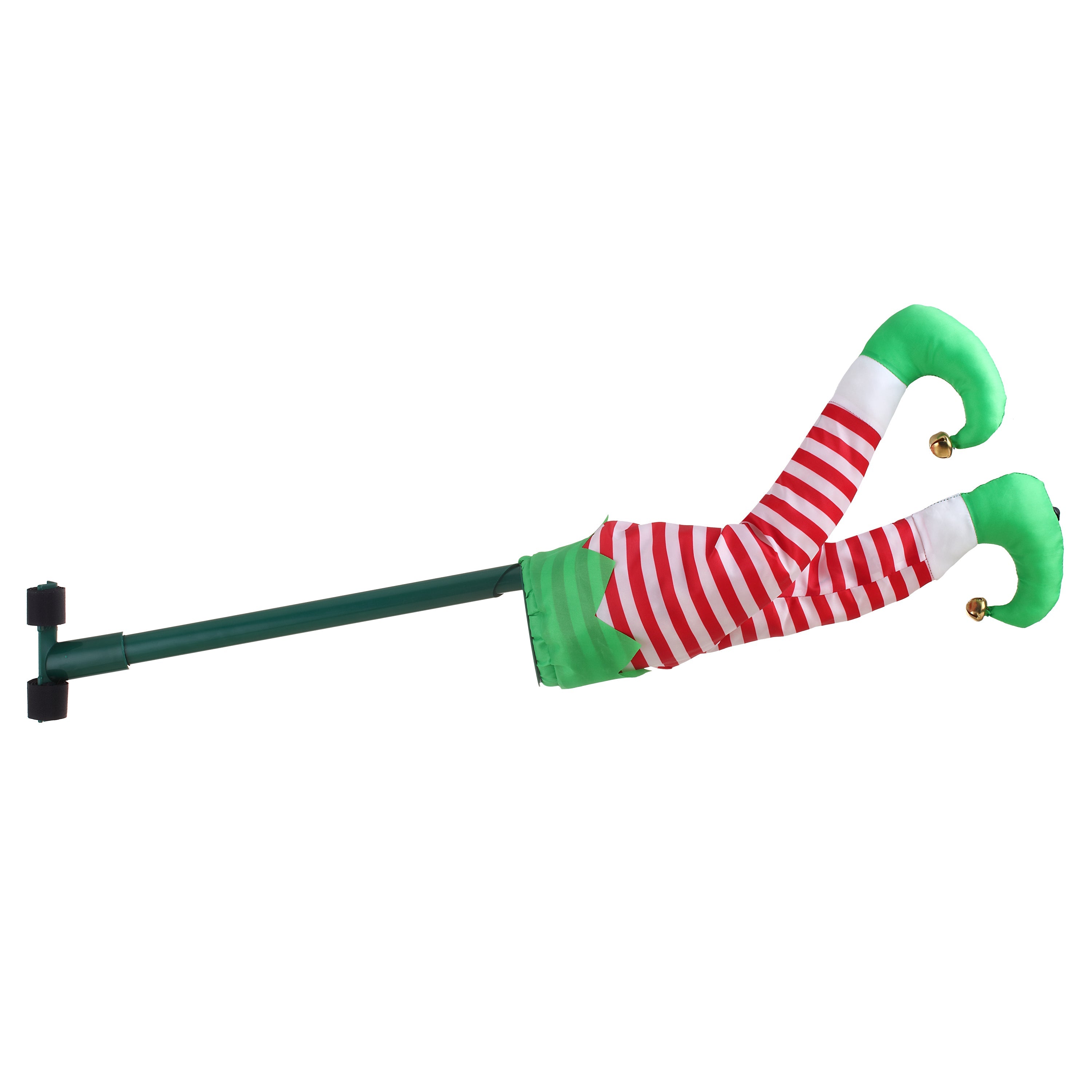 16 in. Treeside Kickers - Elf in Green Boots - Mr. Christmas