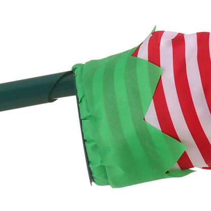 16 in. Treeside Kickers - Elf in Green Boots - Mr. Christmas