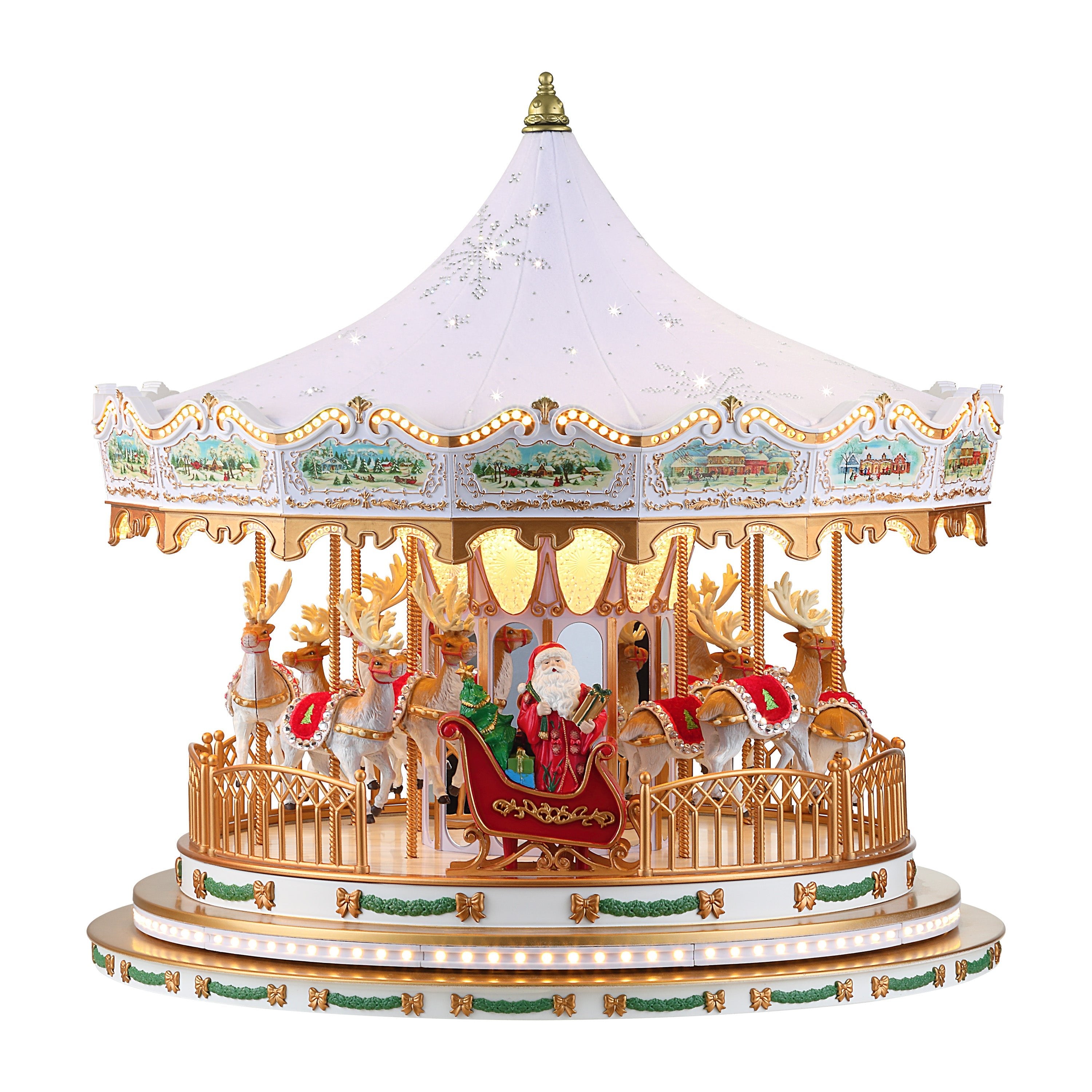 Mr Christmas Carousel Costco , Mr. Christmas Heirloom 12