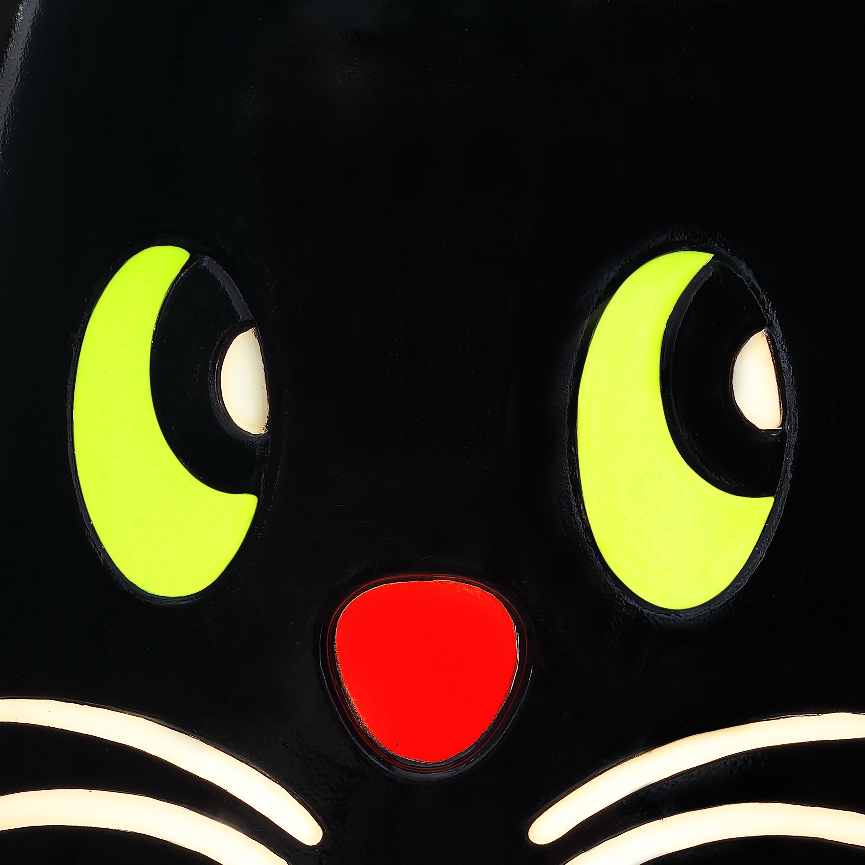 18 in. Black Cat Blow Mold Candy Bowl - Mr. Christmas