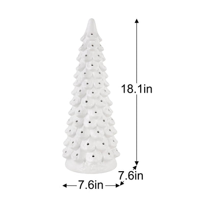 18 in. DIY Slim Tree - White - Mr. Christmas