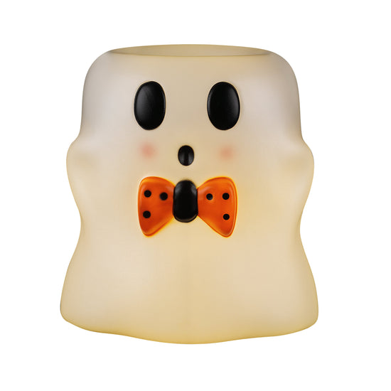 18 in. Ghost Lit Blow Mold Candy Bowl - Mr. Christmas