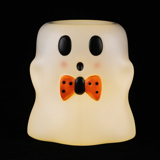 18 in. Ghost Lit Blow Mold Candy Bowl - Mr. Christmas